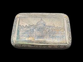 Antike Silber Schmuckschatulle aus dem Jahr 1888 *S1976