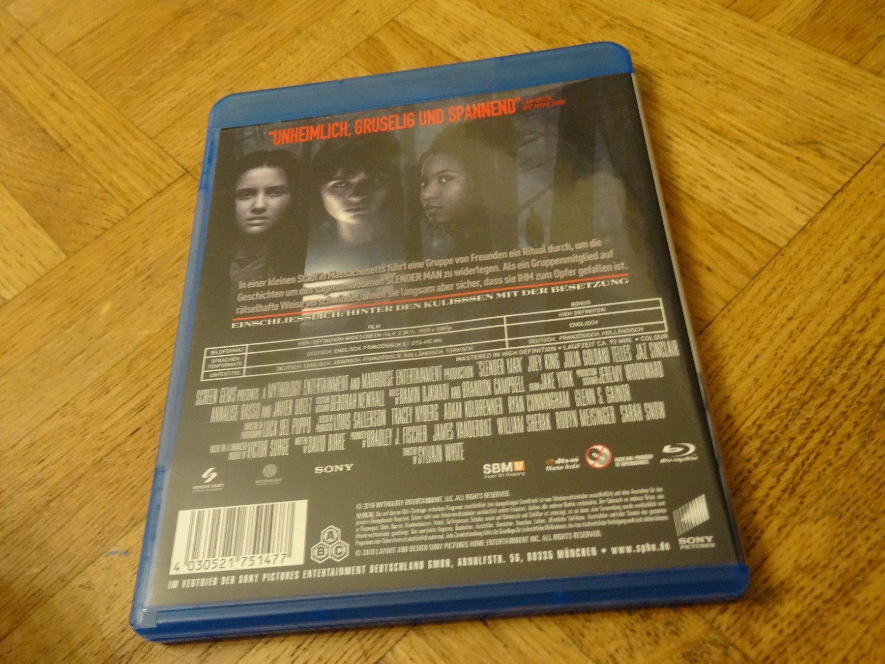 Tous les DVDs: Slender Man - Blu-ray - Horror – D'occasion à Olten par Disc-Verkauf 2