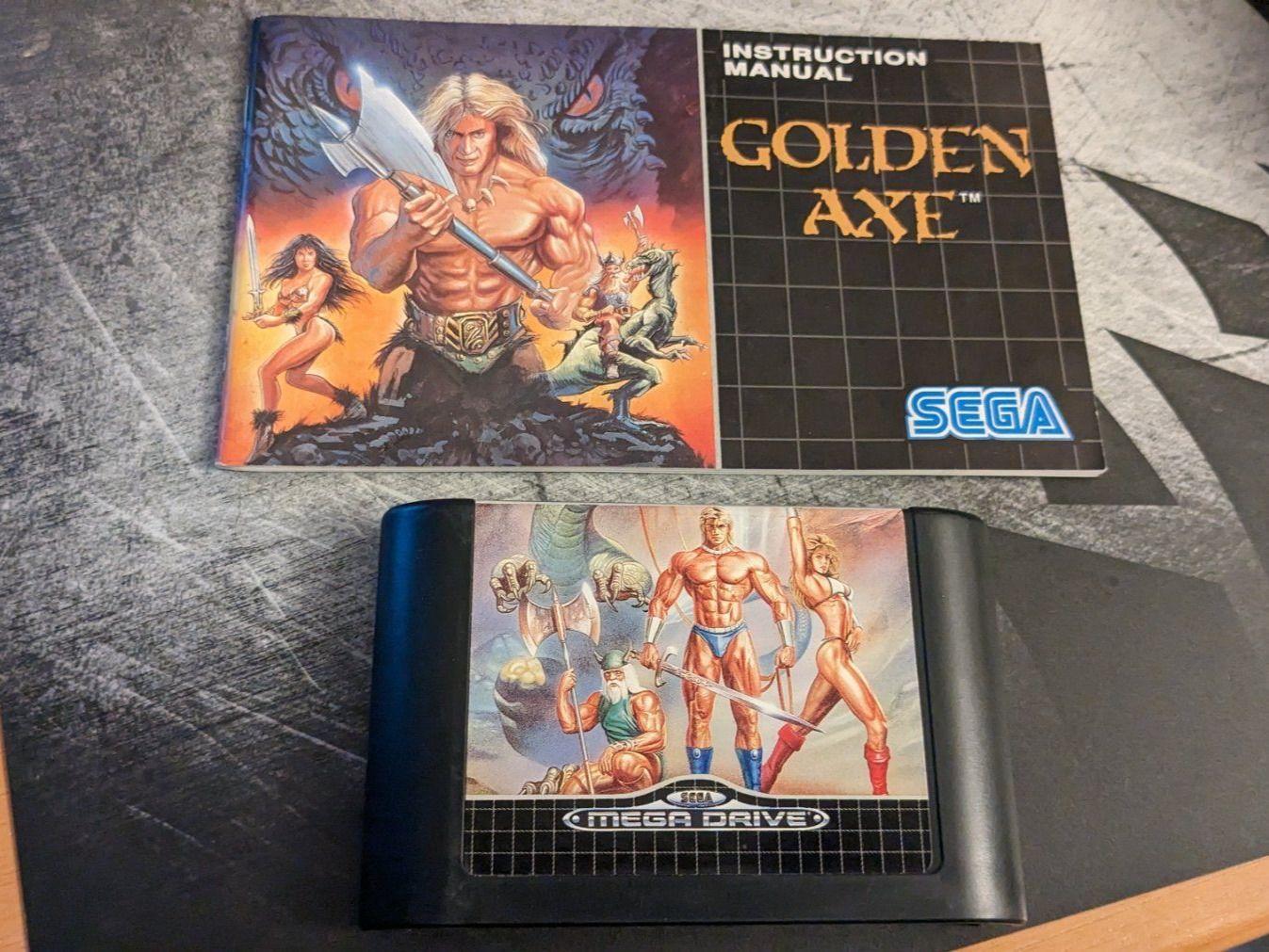 Sega Giochi: Sega Mega Drive - Golden Axe Game + Instructions Rare – Usato da Hünenberg See venduto da SpecialEditionGaming