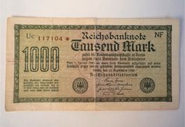 1000 Mark Reichsbanknote