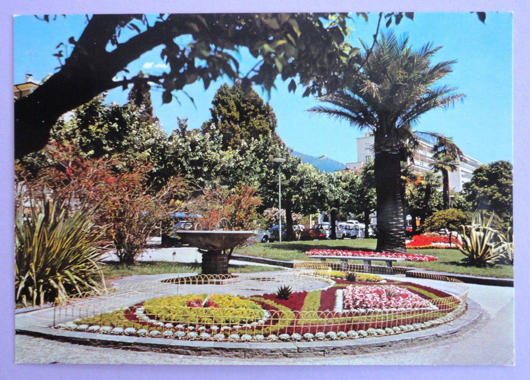 Cartoline postali: Locarno (i giardini) – Usato da Fétigny venduto da Billy2miny