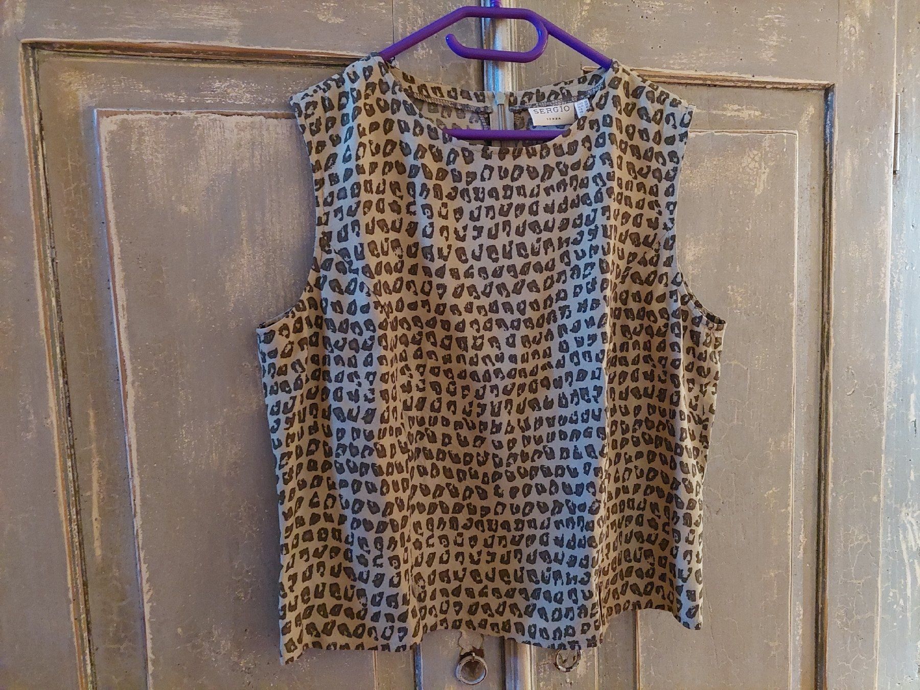 Tops: Sergio Donna . Leopard Top 38 – Gebraucht aus Besenbüren von piculo