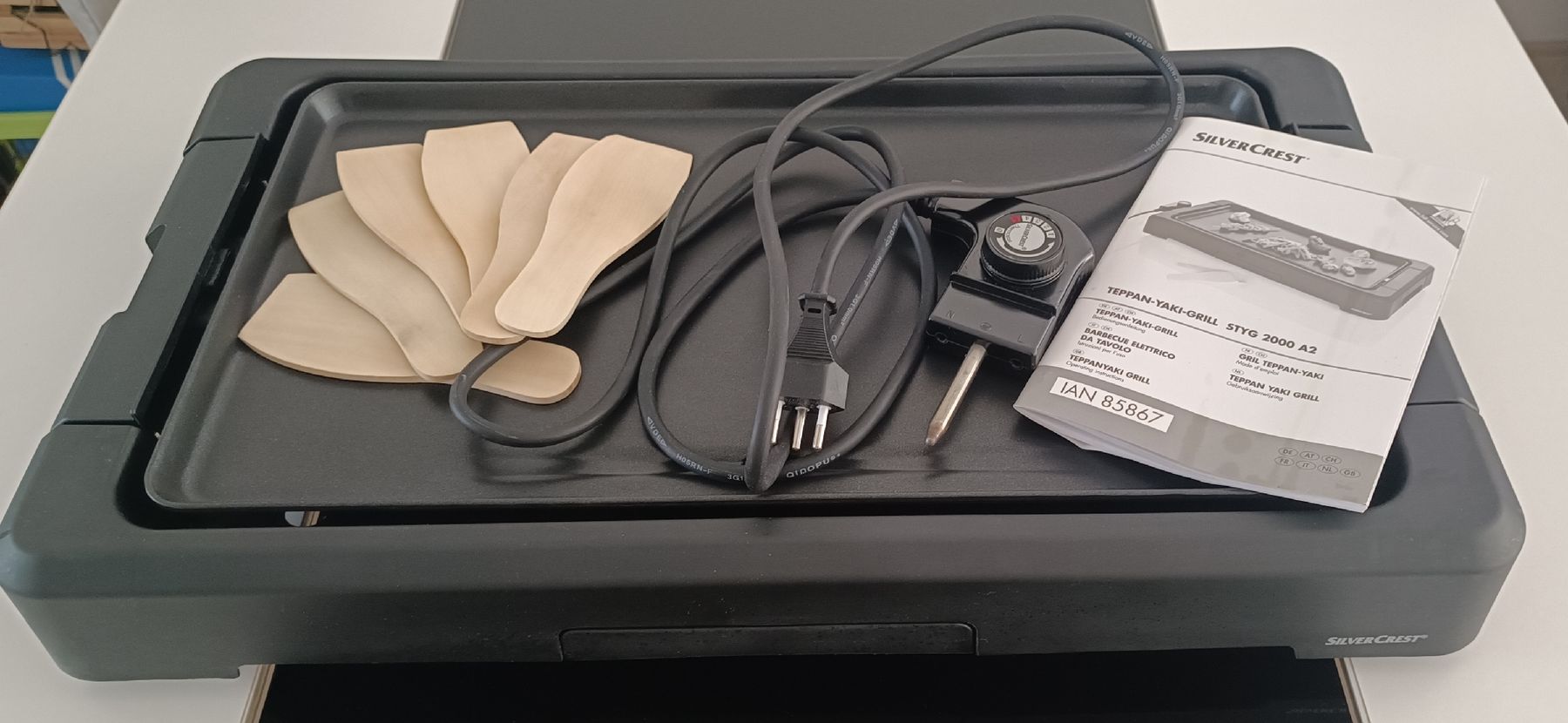 SilverCrest Elettrodomestici da cucina: Teppan-Yaki-Grill – Usato da Chur venduto da cor_5bg9 3