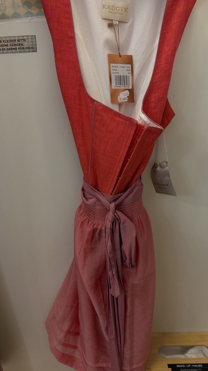 Krüger Vestiti: Krüger Dirndl Gr. 44 NEU – Nuovo e nell'imballaggio originale da Künten venduto da Aswang