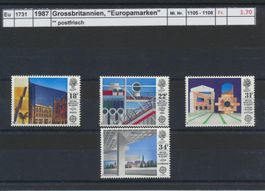 1987 Grossbritannien, "Europamarken", ** postfrisch