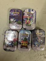 Pokemon Mini Tin Art Set, 5Stk, Neu& OVP