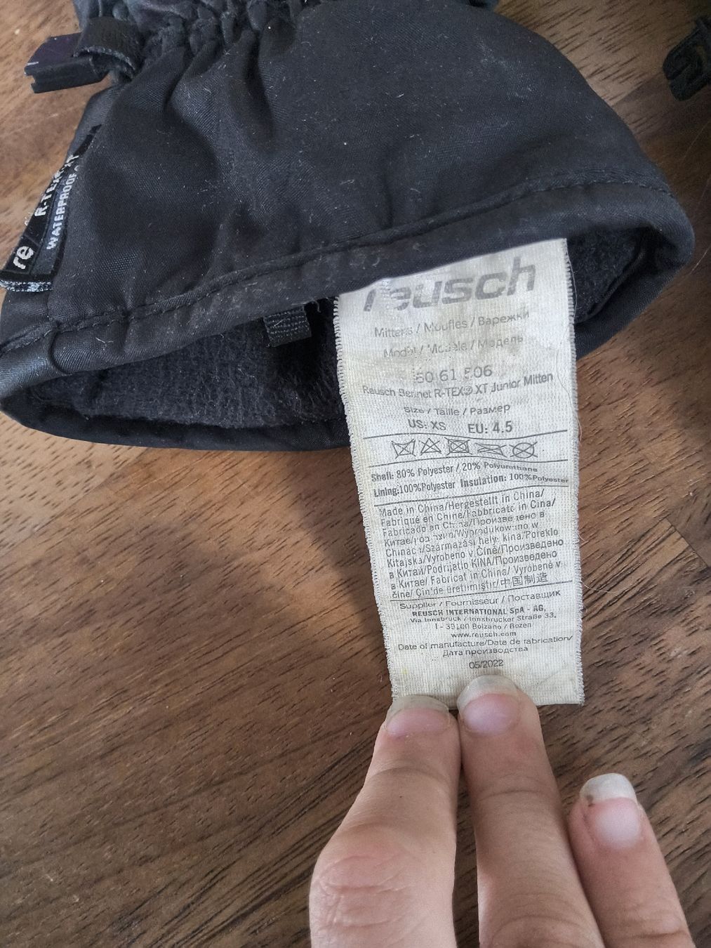 Reusch Guanti: Reusch Fäustlinge Junior Grösse 4.5 – Usato da Thun venduto da SiHoSt 2
