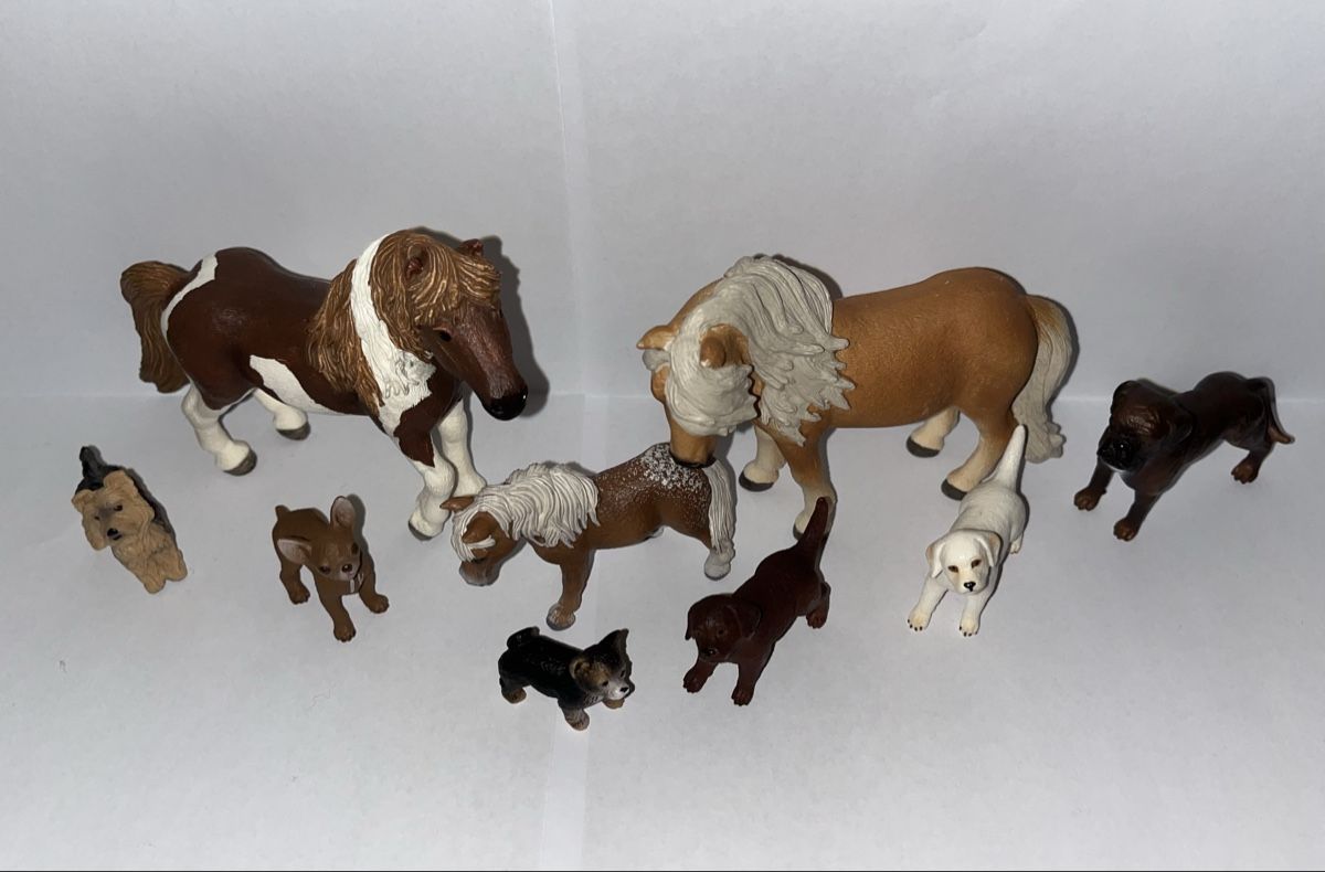 Schleich Spielzeuge: Schleich Pony & Hunde Set – Gebraucht aus Ormalingen von gys_qh85 1