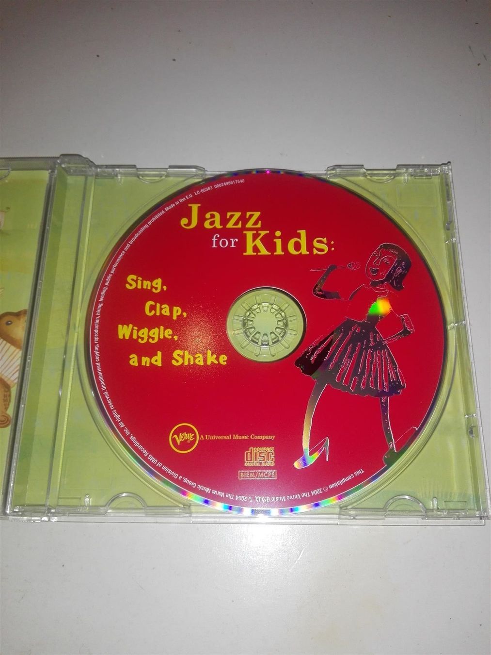CD: Jazz for Kids: Sing-Clap-Wiggle & Shake – Usato da St. Gallen venduto da elk2021 1