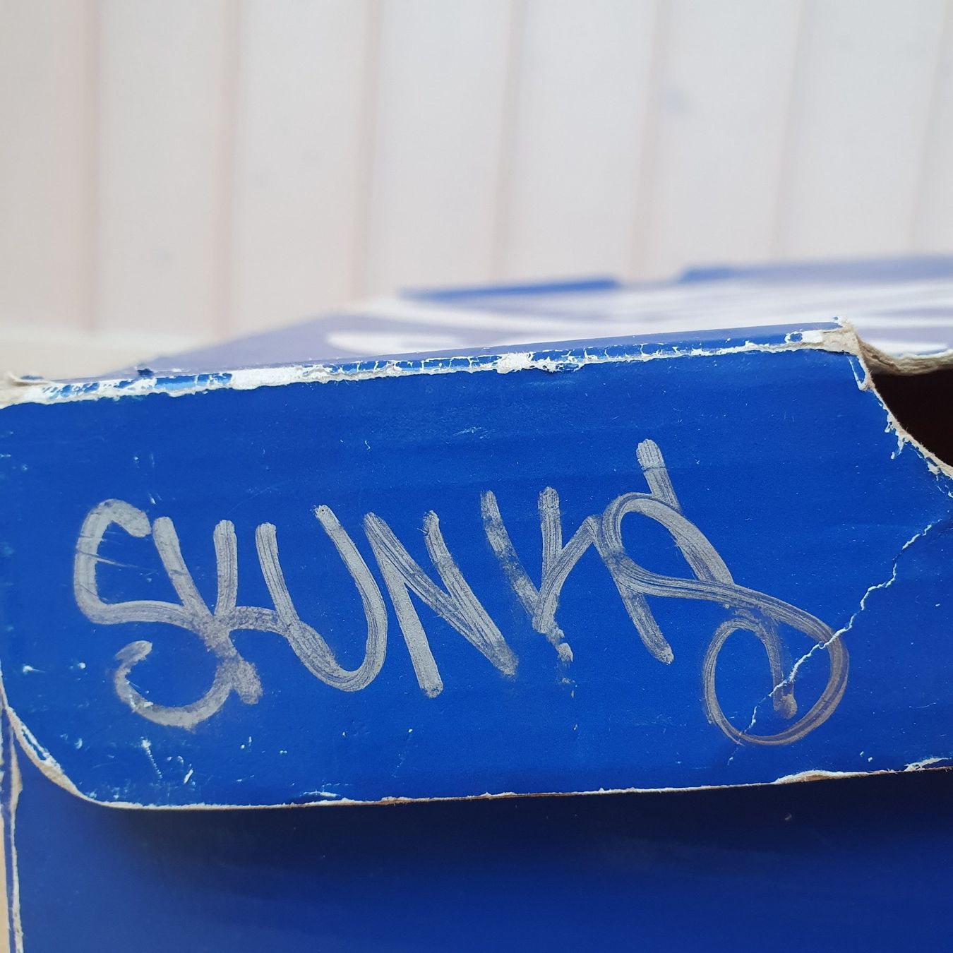 Nike Herrenschuhe: Nike SB Dunk high OG Skunk US7 signed Box + receipt – Gebraucht aus Dotzigen von  8