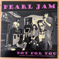 Pearl Jam - Not For You / 1. EU-Press. 2016 - NEW