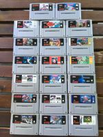 20 Super Nintendo SNES Spiele - Spiele Sammlung