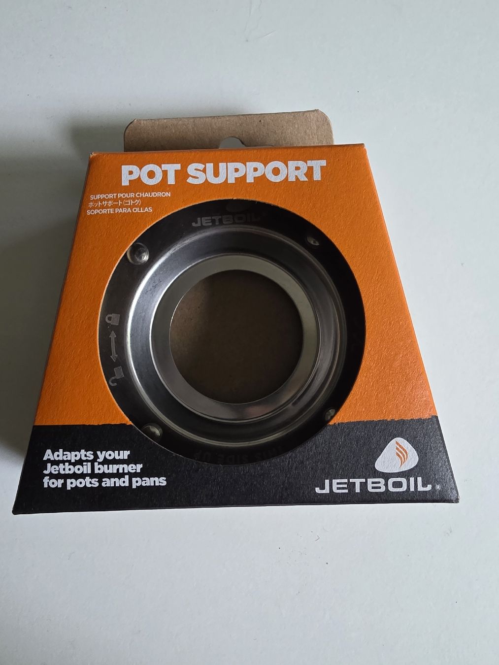 Jetboil Elettrodomestici da cucina: Jetboil Pot Support / Topfhalter-Adapter/Campingkocher – Nuovo (secondo la descrizione) da Winterthur venduto da CB_94