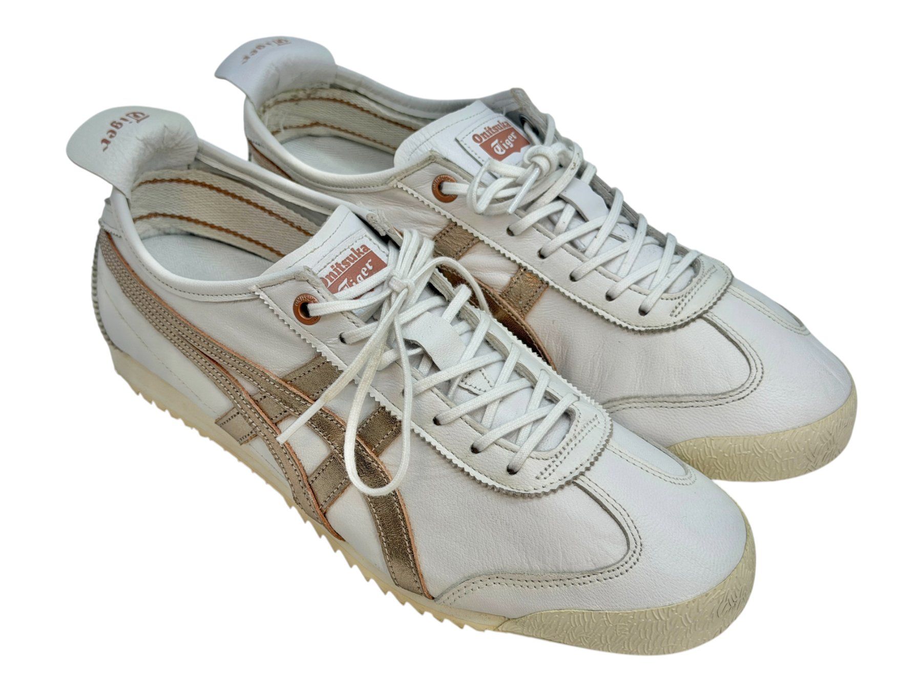 Onitsuka Damenschuhe: Onitsuka Tiger MEXICO 66 SD blanches & dorées Pointure 39.5 – Gebraucht aus Morges von 1tiquaire 8