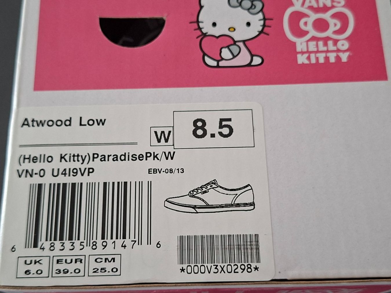 Vans Scarpe da uomo: Vans Hello Kitty Turnschuhe Limited Edition Gr. 39 – Nuovo e nell'imballaggio originale da Gattikon venduto da jeansgli 5