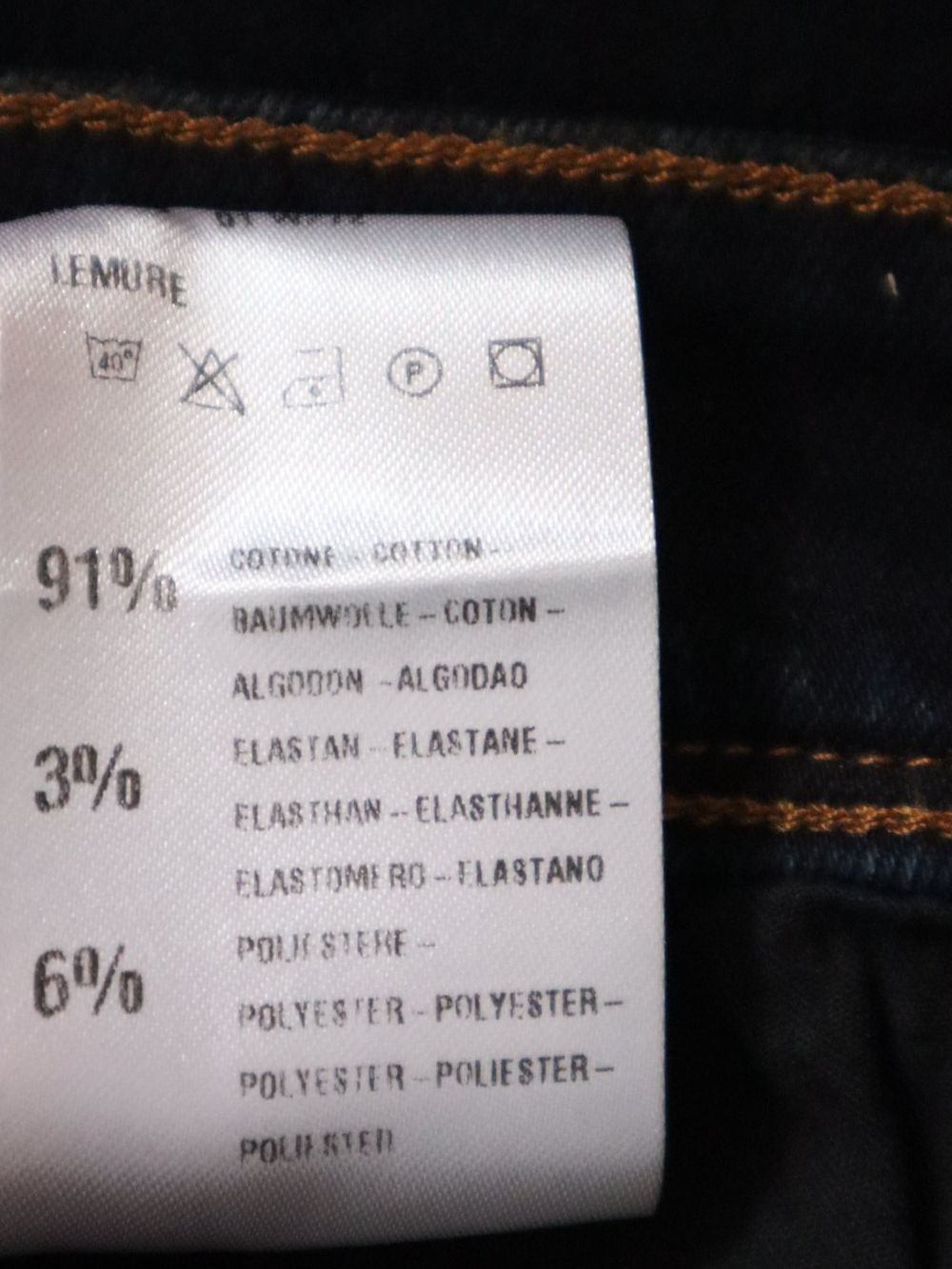 Jeans: Jeans, Baldinini, Gr. 42, sehr elastisch – D'occasion à Wattwil par diamant1 5