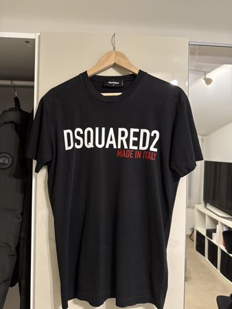 Dsquared2 Herren T-Shirt Schwarz, Grösse S - Top Zustand!