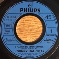 JOHNNY HALLYDAY - A PARTIR DE MAINTENANT