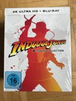 Indiana Jones 4-Movie Collection Steelbook - 4K UHD +Blu-ray