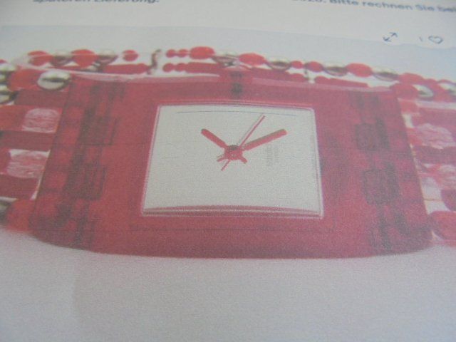 Swatch Orologi: SWATCH SQUARE AMOR DE FUEGO – Difettoso da Hinwil venduto da Glasperlen 4