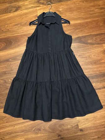 Leinenkleid von Replay Jeans, schwarz Gr. XS