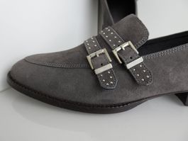 Damen-Lederschuhe von VARESE, Grösse 40 - NEU