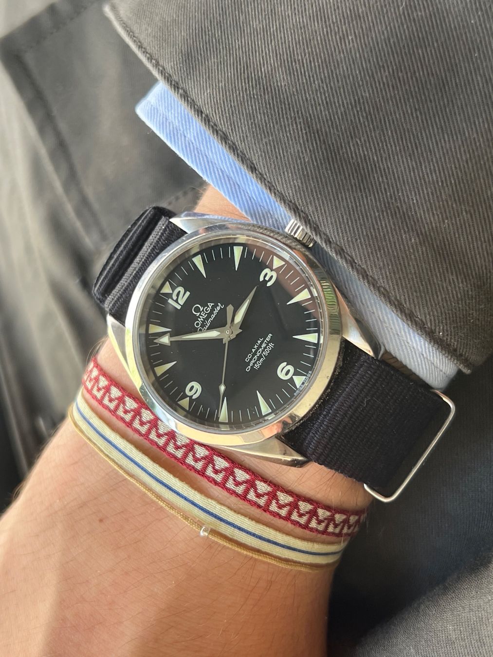 Omega Montres: Omega Seamaster Railmaster 2503.52 – D'occasion à Embrach par Fa-Fi-Ya-Go
