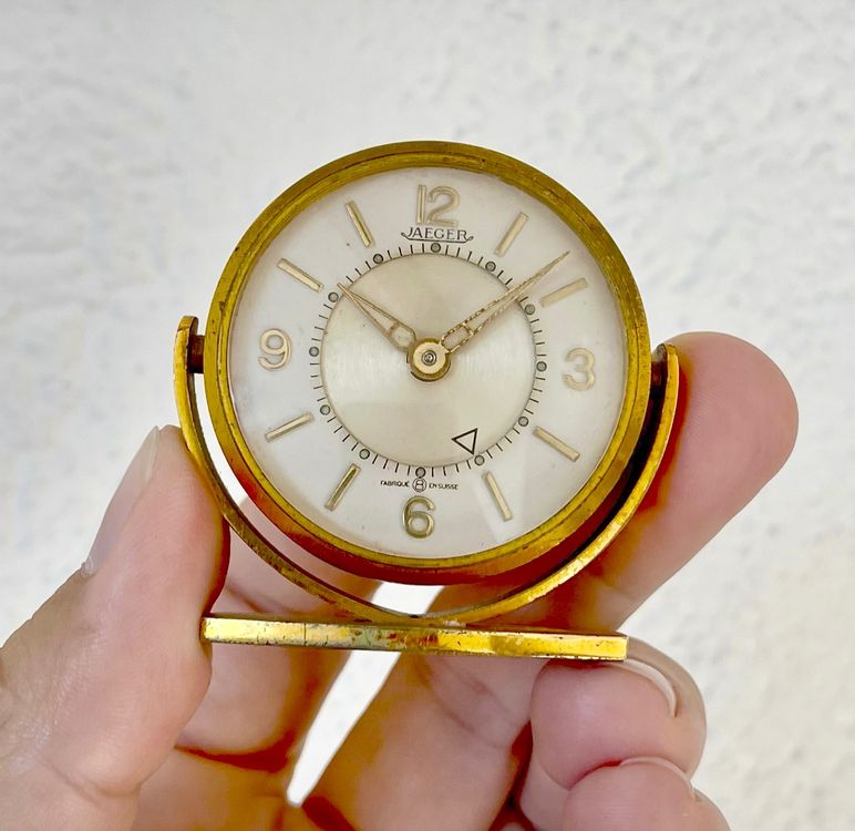 Montre Vintage Swank à Alarme, Style Steampunk Cuivre - Années 1920-1970 - Occasion