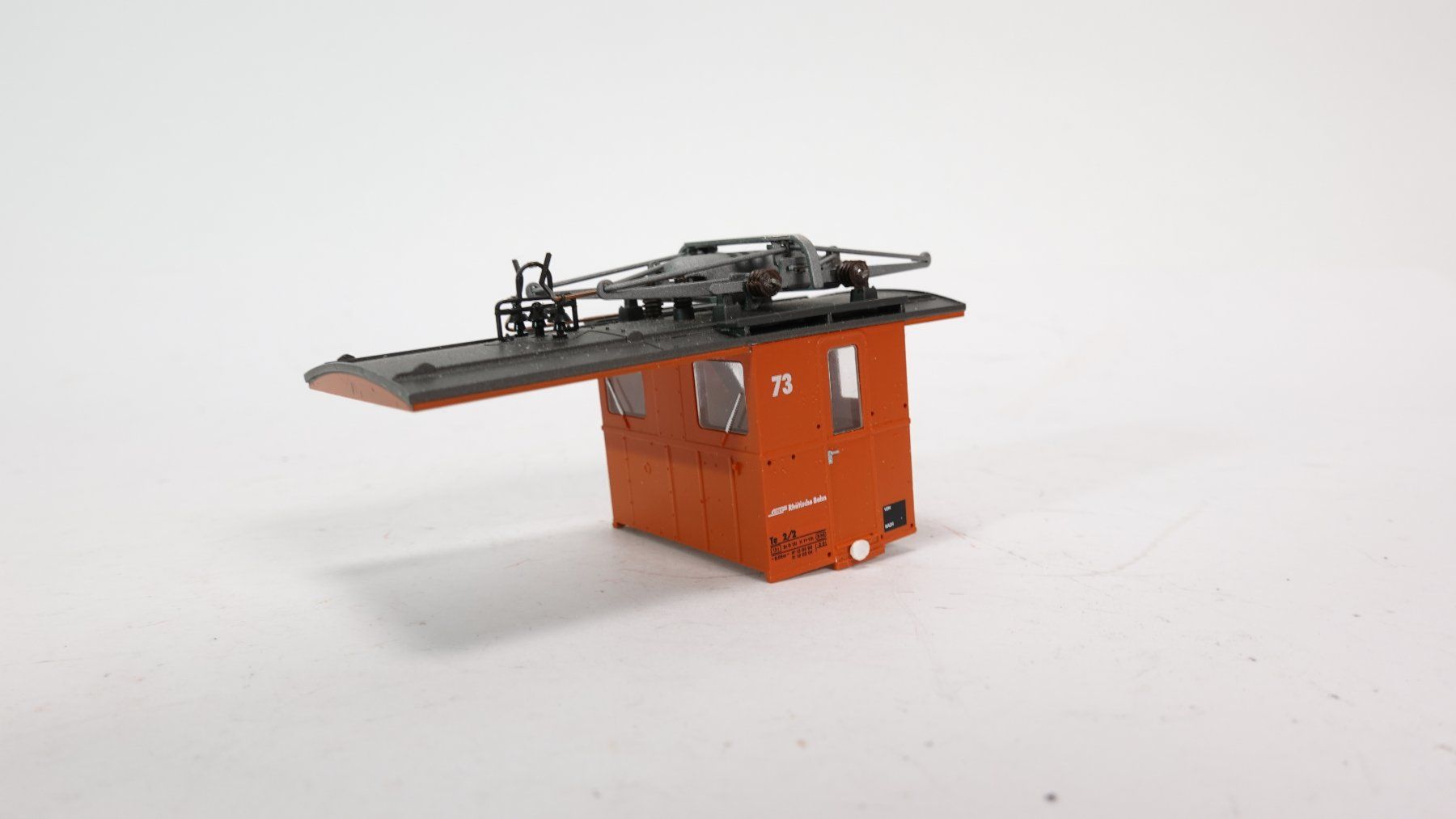 Bemo Modelleisenbahnen: e67 Bemo 1270 133 RhB Te 2/2 73 nur Gehäuse / Bastelware – Gebraucht aus Thun von evinka_gmbh