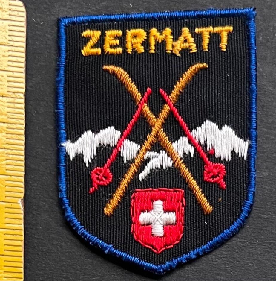 Toppe: Zermatt Ski-Wappen/ Aufnäher, Batch neuwertig – Usato da Ostermundigen venduto da DaxKarten-75