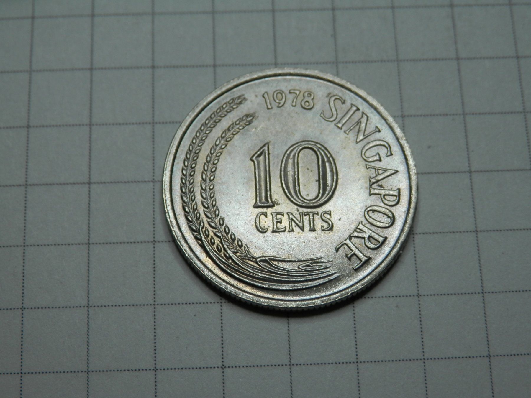 Tutti le monete: Singapur  10 Cent, 1978 – Usato da Weiach venduto da weiach81 1