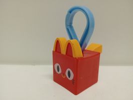 Süsser Mcdonalds Happy Meal Katze Anhänger Schlüsselanhänger