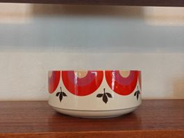 Mid-century salad bowl Harmonie de Gien France MCM