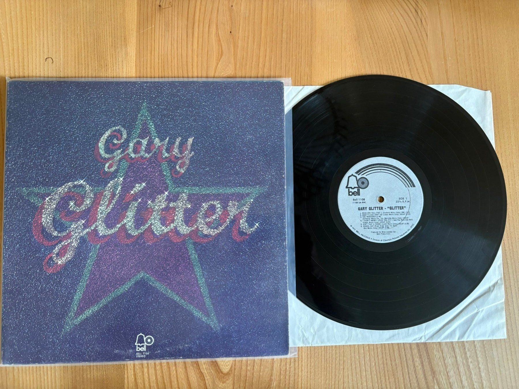 Dischi in vinile: Glitter, Gary  - Glitter - US - 1972 - Bell Records – Usato da Zofingen venduto da big_r2gx