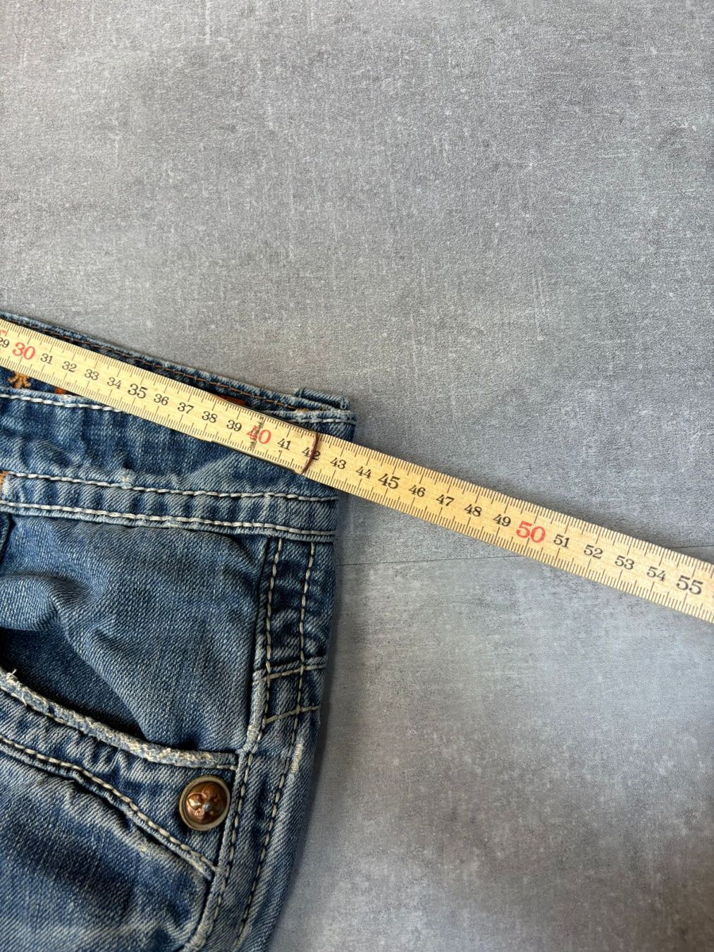 Jeans: Rock Revival Straight Jeans - Grösse L/32 – Usato da Werdenberg venduto da hase.vintage 7
