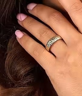 Ringe: Damen-Damenring 375er Gelbgold – Neu und originalverpackt aus Hemmental von Goldwelt2 1
