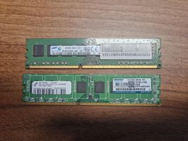2 Stück RAM, 8GB, KINGMAX & Samsung