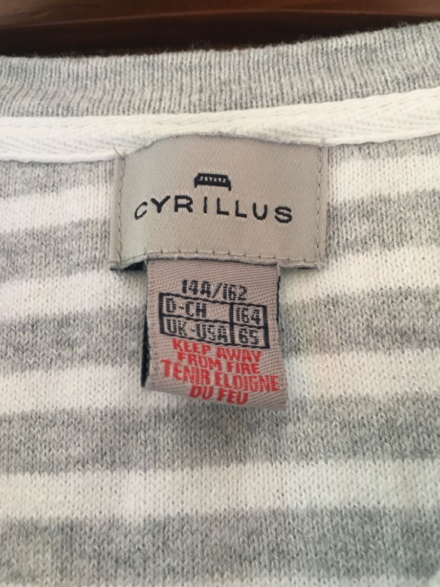 Cyrillus Maglioni & Felpe: Cyrillus Baumwollpullover, gestreift, Gr. 164, Top Zustand – Nuovo (secondo la descrizione) da Schaffhausen venduto da purzel51 2