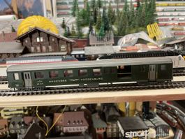 Eisenbahnwagen BD 514 grün Bodensee Toggenburg guter Zustan