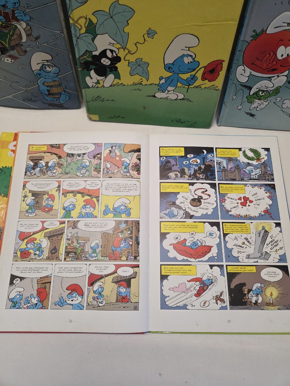 Comics: 5x  Die Schlümpfe Comic-Bücher Konvolut.. – Gebraucht aus Stans von Ducati16 1