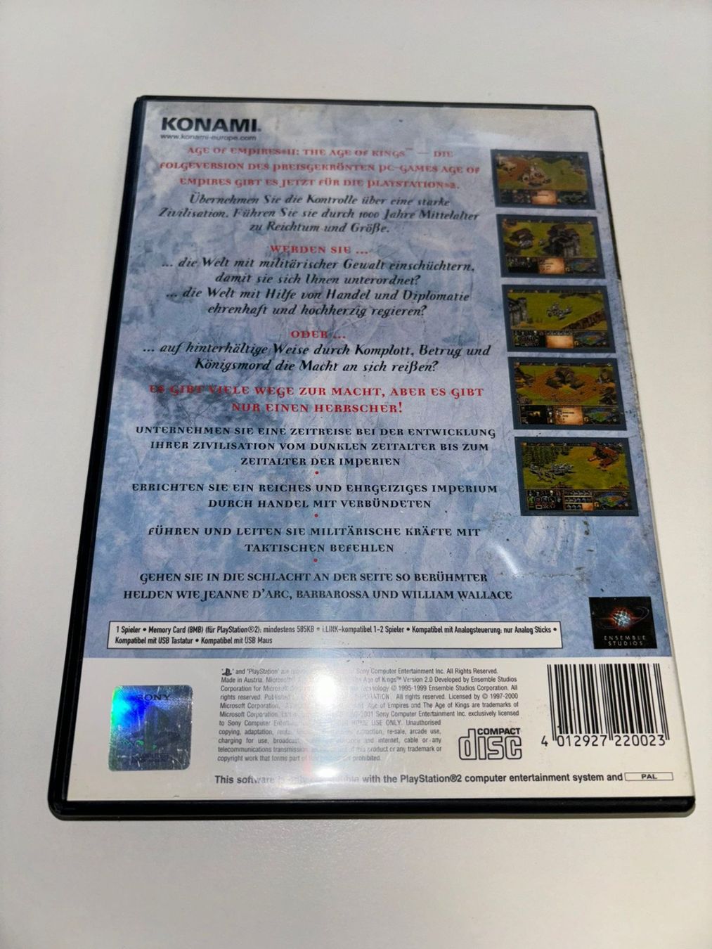 Spiele: Age of Empires 2 (PS2) – Gebraucht aus Herisau von Seyashop1 2