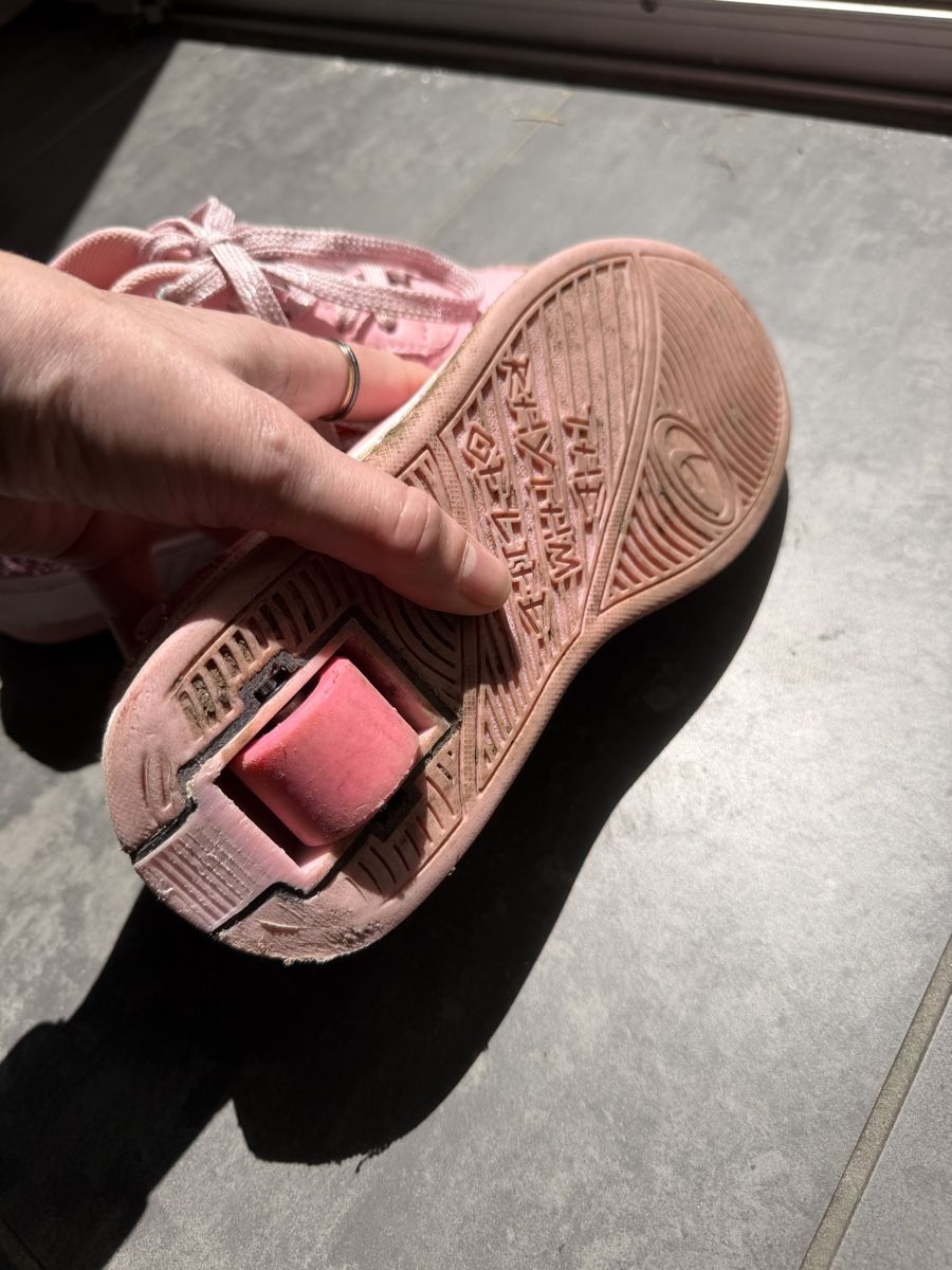 Pattini in linea & Pattini a rotelle: Breezy Rollers Pink Star Glitter Roller Shoes nr. 35 – Usato da Wettingen venduto da iidy 4