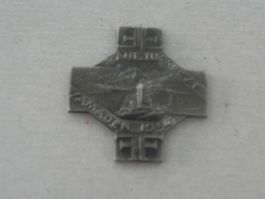 Abzeichen Brosche Medaille Samaden Graubünden GR 1934