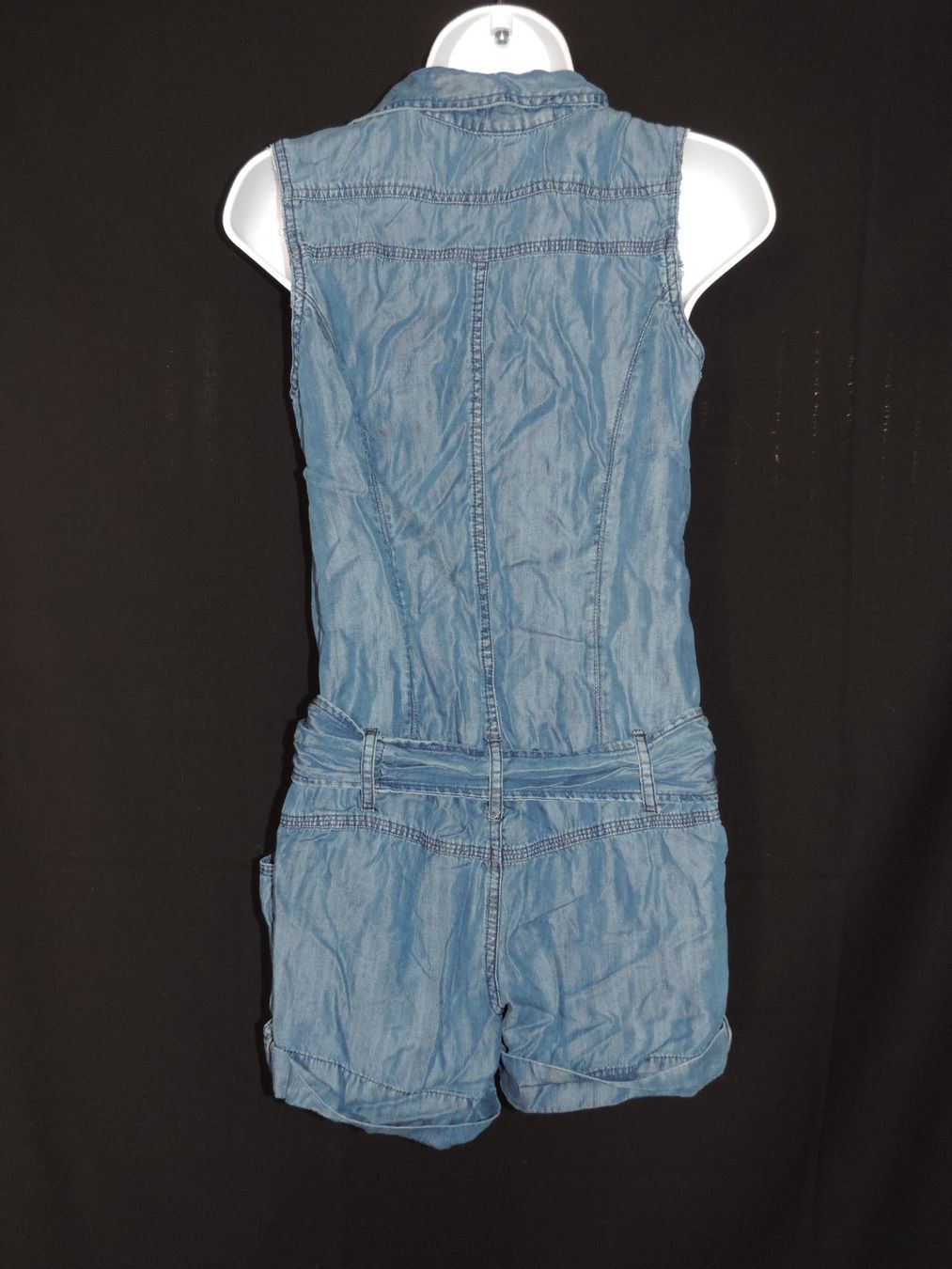 Tute: jumpsuit jeans foncé Camaïeu – Usato da Genève venduto da Axelle333 7