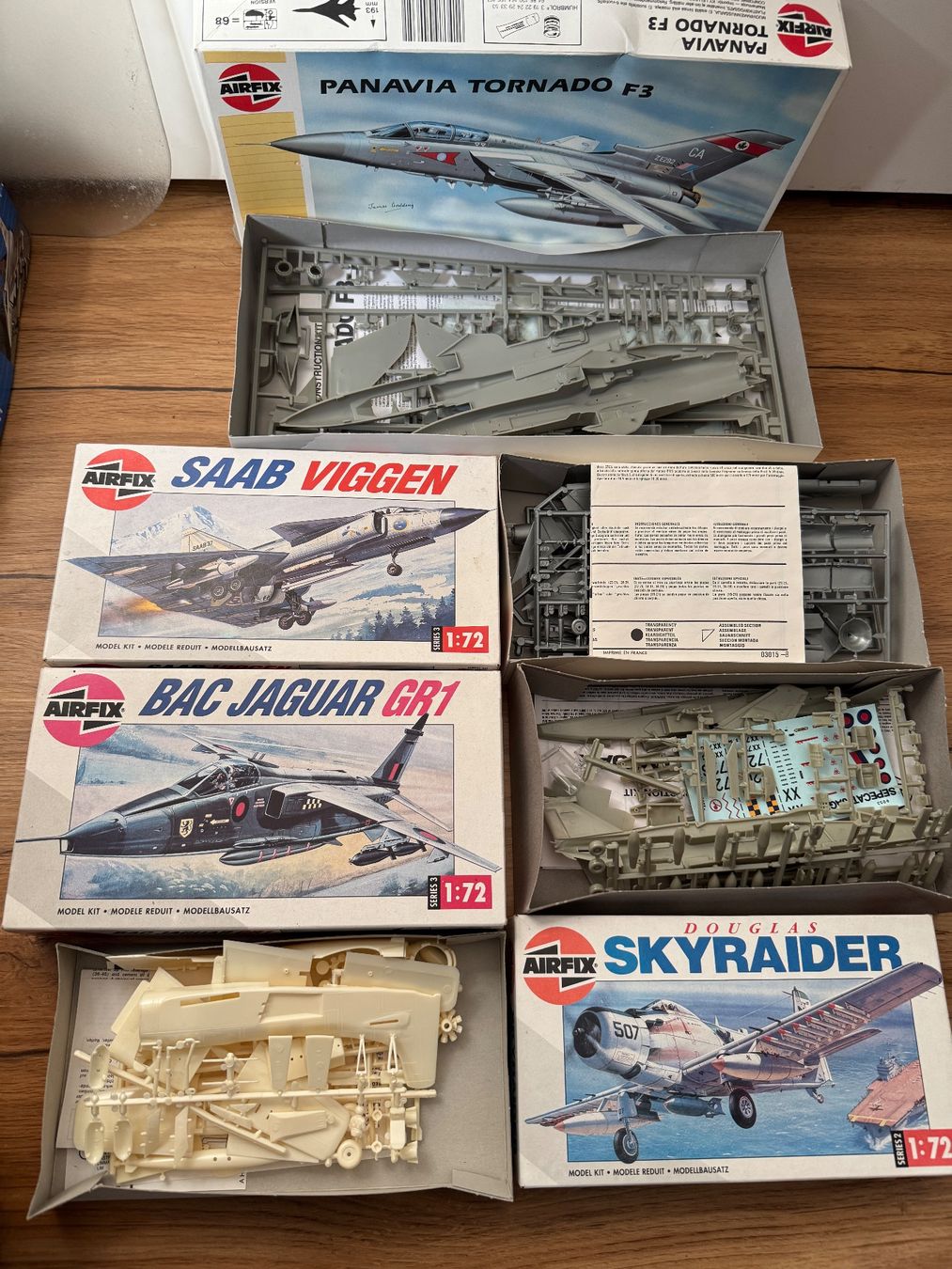 Airfix Kit di modellismo & Modellini statici: Airfix Flugzeugmodelle Set à 4 Stk – Nuovo (secondo la descrizione) da Münchenbuchsee venduto da kalapani