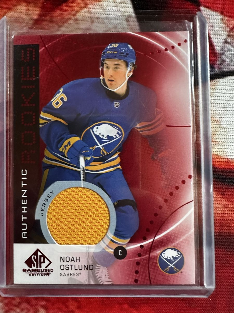NHL Carte collezionabili: NHL SP Game Used Noah Ostlund - red jersey – Nuovo (secondo la descrizione) da Bremgarten b. Bern venduto da sisec17
