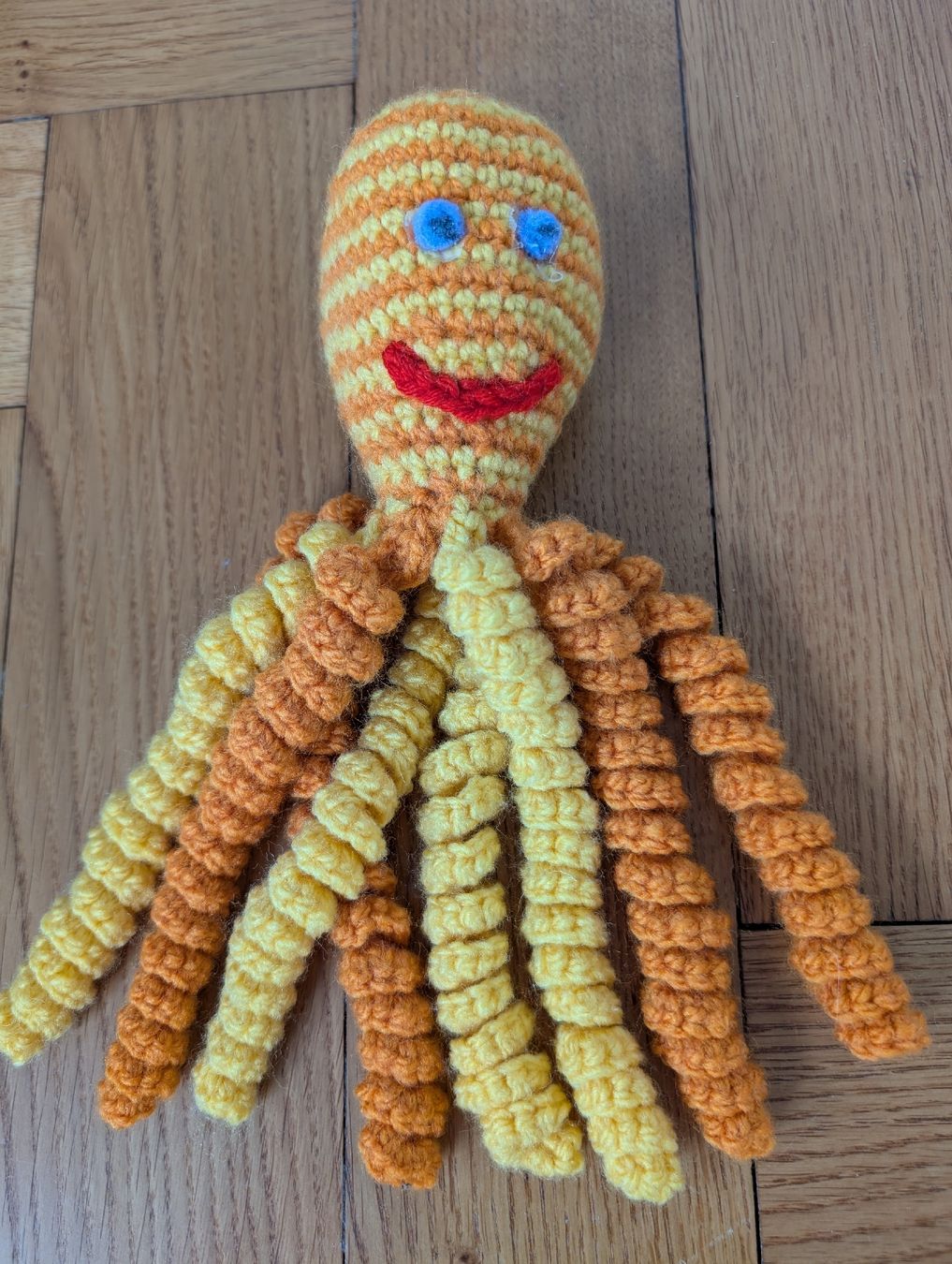 Giocattoli: Gehäkelter Octopus, Kuscheltier, Handarbeit – Usato da Bern venduto da Zorro333