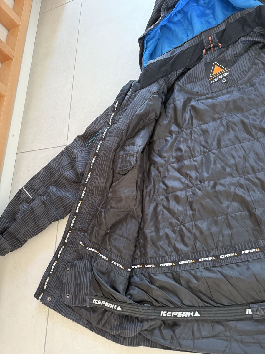 Icepeak Giacche: Skijacke Icepeak schwarz gemustert – Usato da Ostermundigen venduto da Natitoni3 4
