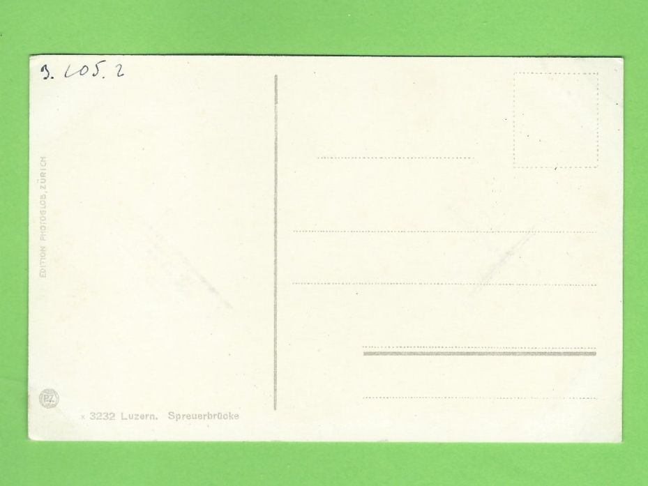 Cartes postales: Spreuerbrücke Luzern – D'occasion à Zürich par t24_de 1