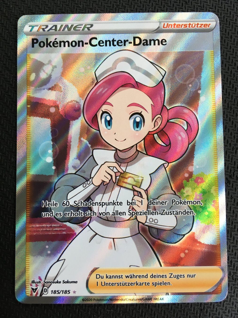 Pokémon Carte collezionabili: Pokémon-Center-Dame - Farbenschock - VIV 185 - DE – Nuovo (secondo la descrizione) da St.Gallen venduto da Punktchen01